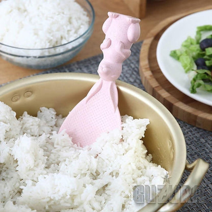 Rabbit Standing Rice Spoon (Pack of 3)