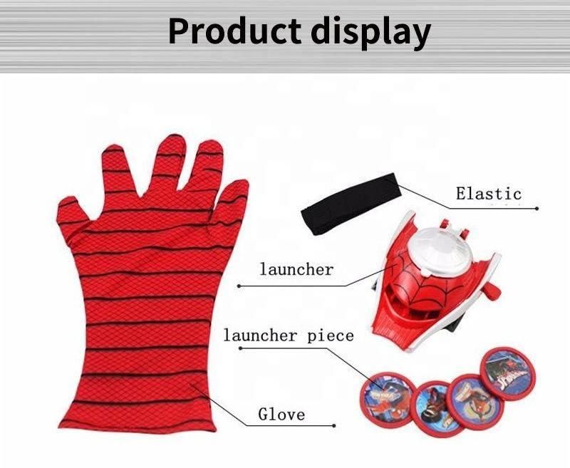 Spiderman Launcher Toy with Spiderman Gloves