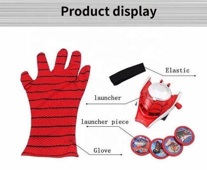 Spiderman Launcher Toy with Spiderman Gloves